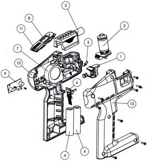 FLAVPUR BLASTER SKU6542380400737 Pro 2 Kit - Parts list