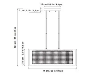 OVE Decors Milo LED Pendant Mount Light