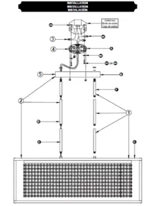 OVE Decors Milo LED Pendant Mount Light