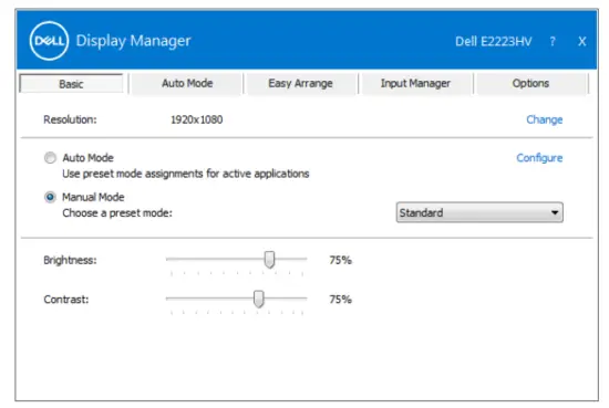 Setting Basic Display Functions