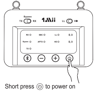 1Mii B03 Bluetooth Transmitter and Receiver 2 In 1-fig4