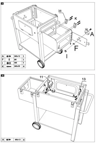 Burns Barkles 013742 Charcoal Grill with Smoker Box - fig 6