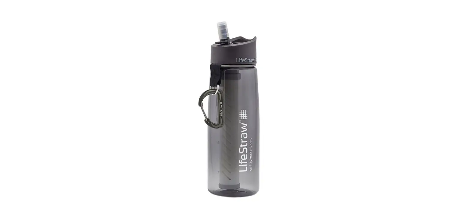 Lifestraw Water Bottle With 2-stage Filtration User Manual