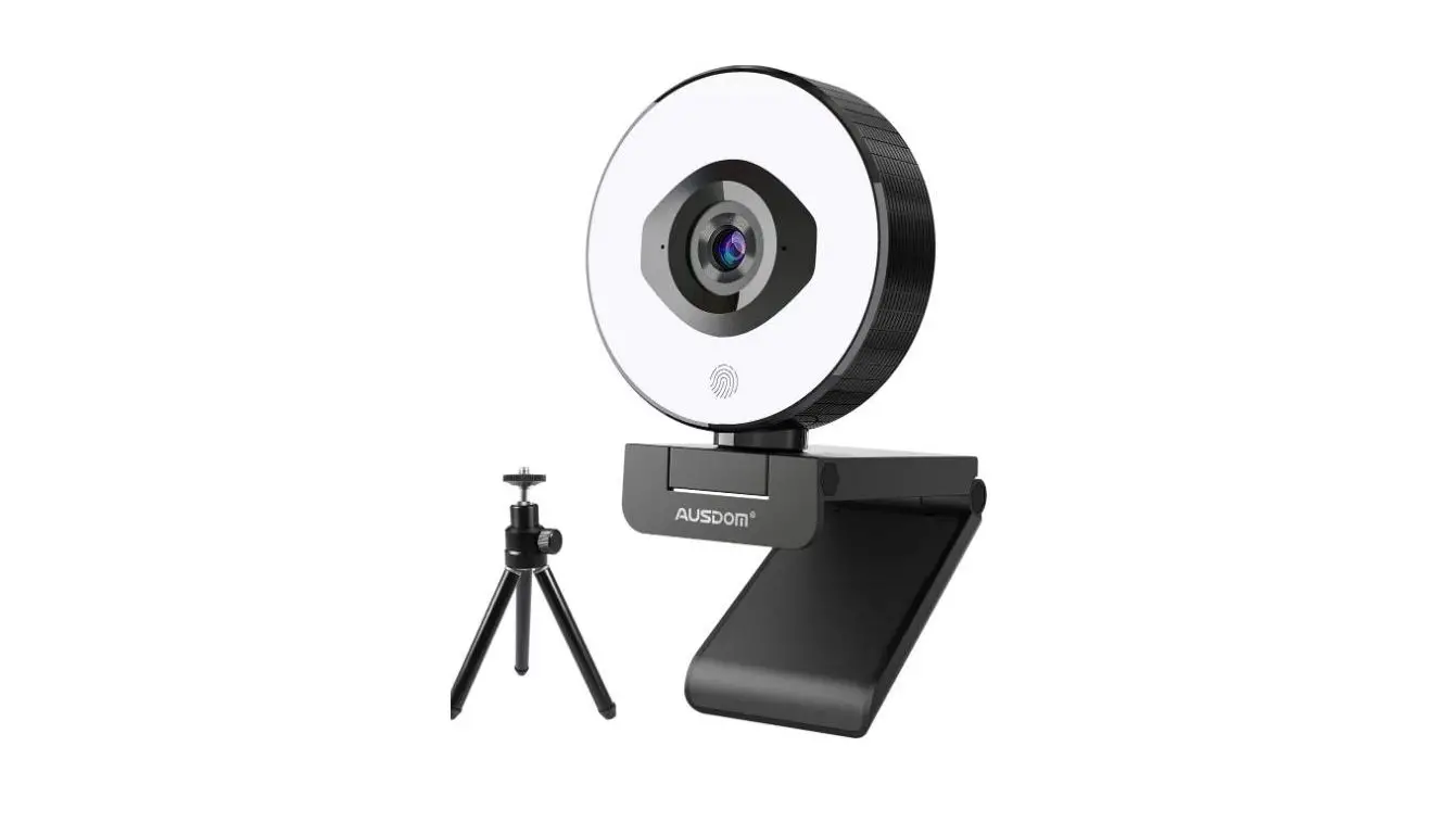 Ausdom Af660 1080p 60fps Streaming Webcam With Ring Light User Manual