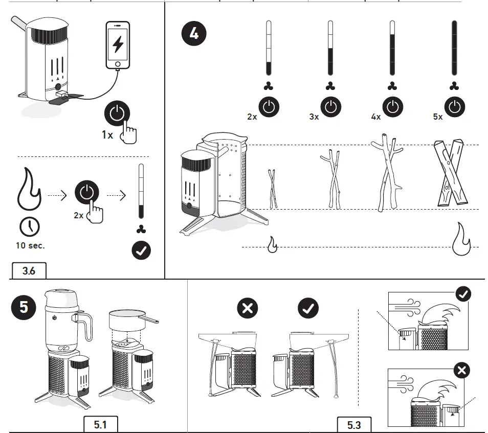 BioLite 04282021- CampStove 2+- Wood -Camp -Stove -3