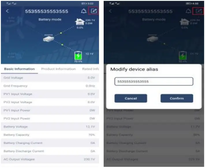 SolarPower APP Operation