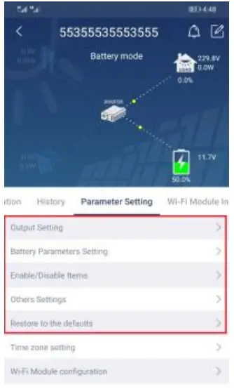 SolarPower APP Operation
