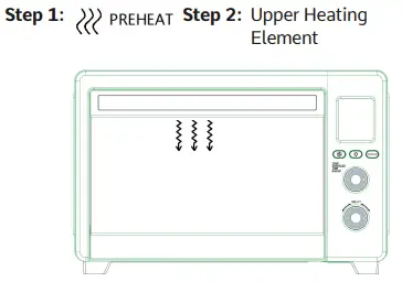 LNC A05000S Air Fry Oven - Features and Heating5