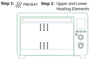 LNC A05000S Air Fry Oven - Features and Heating7