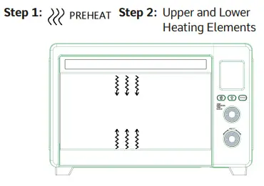 LNC A05000S Air Fry Oven - Features and Heating8