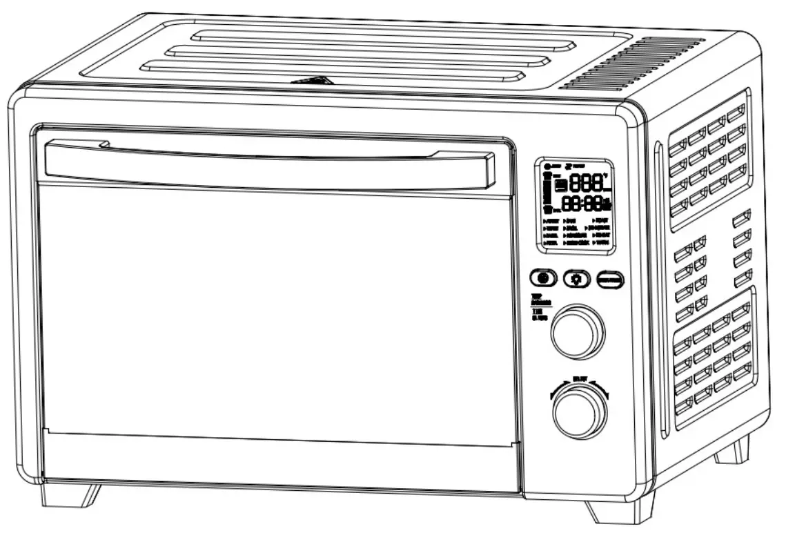 LNC A05000S Air Fry Oven