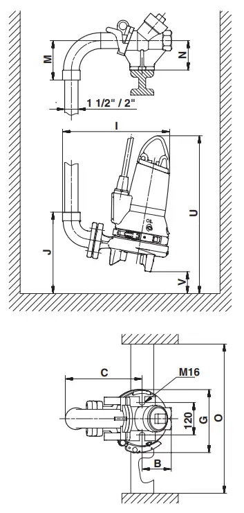 Grundfos-1.2KW-WASTE-WATER-AND-SEWAGE-GRINDER-PUMP-fig-3