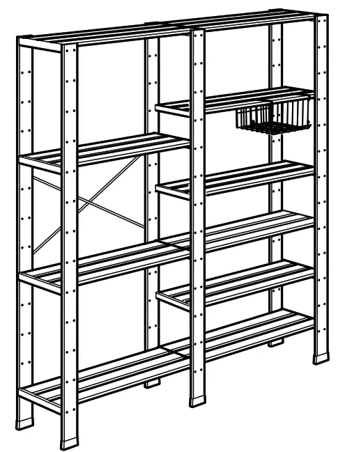 IKEA HEJNE Storage for utility areas in the home -
