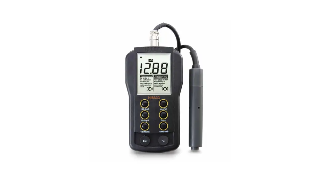 Hanna Hi8633 Multi-range Ec Meters User Manual Hanna Hi8633 Multi-range Ec Meters User Manual