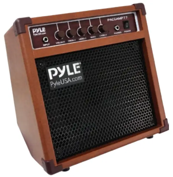 PYLE PACGAMP77 15 Watt Acoustic Guitar Amplifier - 1