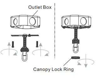 QUOIZEL BURD1916AC Outdoor Patio Burdett Hanging Lantern-fig6