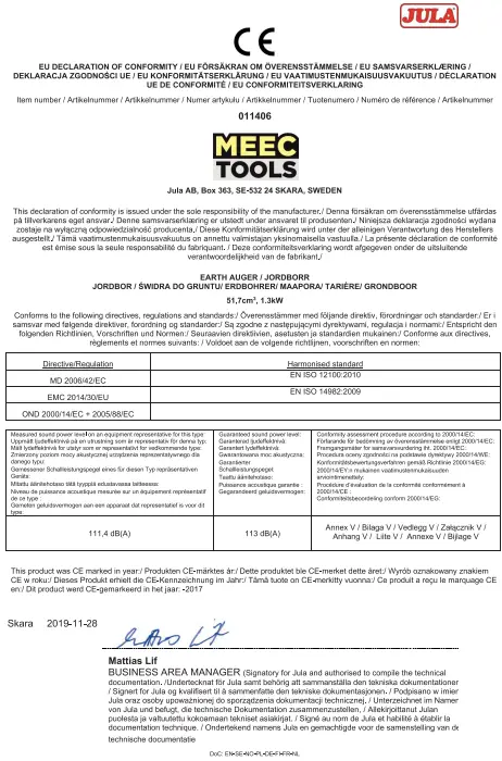 MEEC TOOLS 011406 51.7cc Earth Auger-fig2