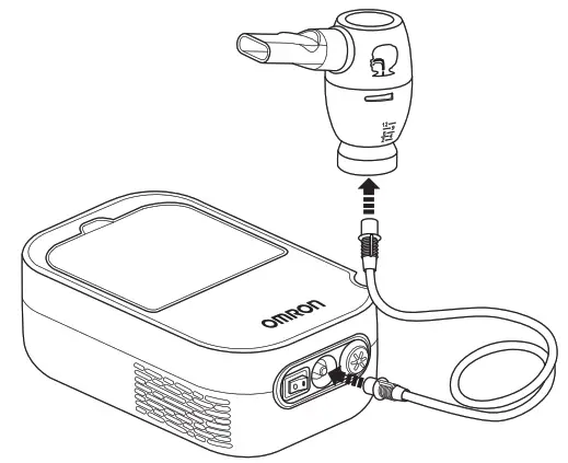 OMRON DuoBaby NE C301 E Compressor Nebulizer - kit 4