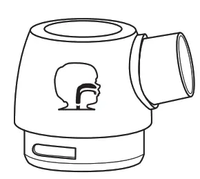 OMRON DuoBaby NE C301 E Compressor Nebulizer - top