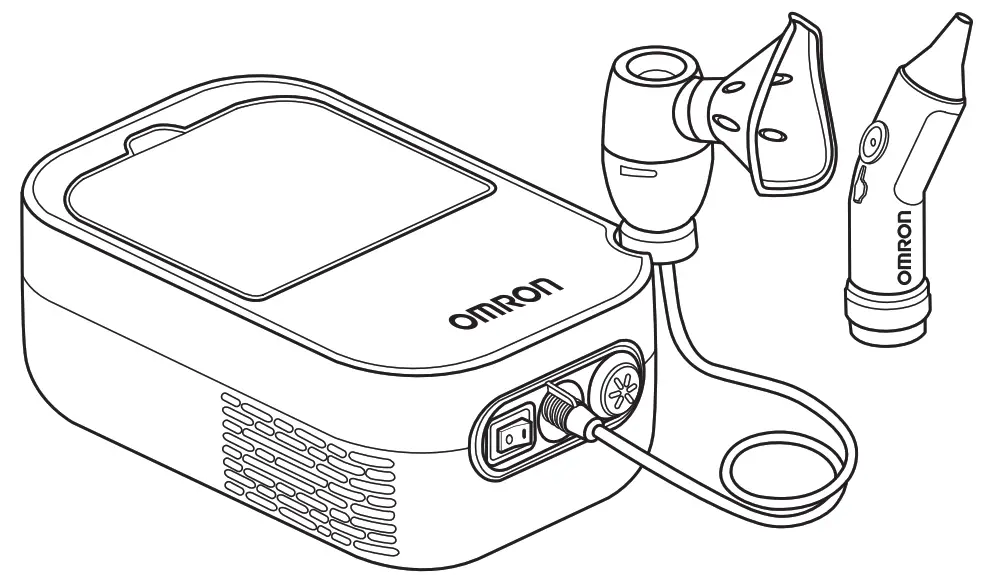 OMRON DuoBaby NE C301 E Compressor Nebulizer