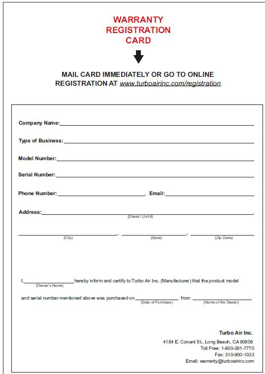 Turbo-air-Direct-Cooling-Type-Sushi-Cases-SA-Series-Air-Conditioners-fig-5