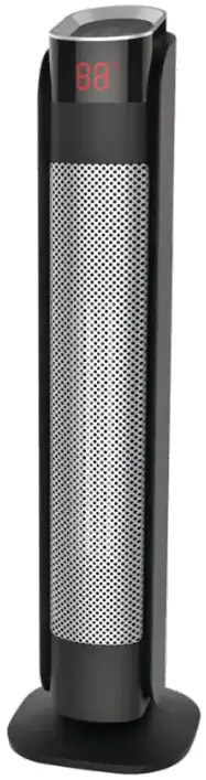 NOMA 043-7365-8 Oscillating Digital Ceramic Tower Heater