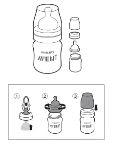 PHILIPS-SCY100-02-Avent-Anti-Colic-Baby-Bottle-1