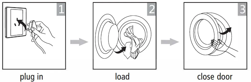Montpellier MTD30P 3kg Compact Tumble Dryer - OPERATIONS 1