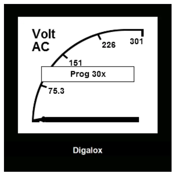TDE Instruments Digalox® DPM72 AV2 digital panel meter - Mounting 2