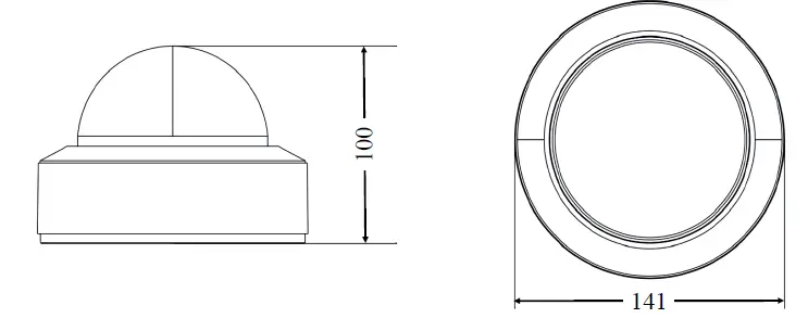 NOVUS NVIP-5V-6202M Vandal Proof IP Camera 1