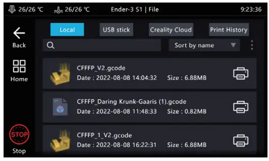 CREALITY 4005010052 Sonic Pad User Friendly Touch Screen for FDM Printers - Fig 15
