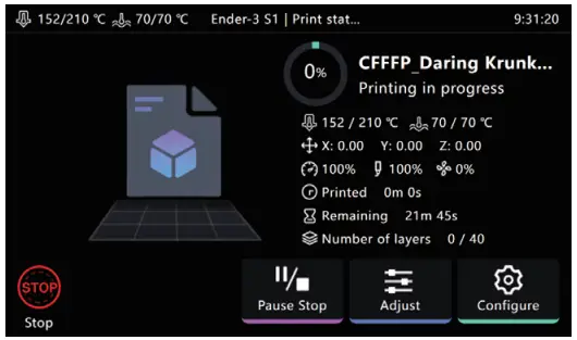 CREALITY 4005010052 Sonic Pad User Friendly Touch Screen for FDM Printers - Fig 20