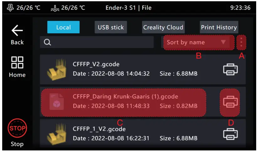 CREALITY 4005010052 Sonic Pad User Friendly Touch Screen for FDM Printers - Fig 22