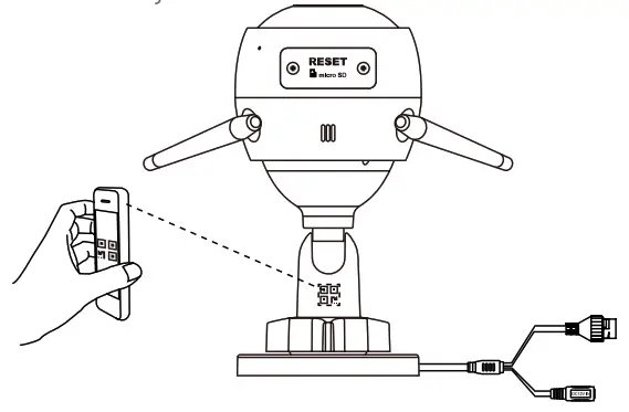 EZVIZ C3WN Outdoor 1080P WiFi Security Camera - camera