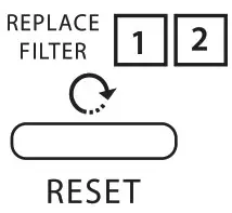 KENT HEPA Room Air Purifier - Filter Reset