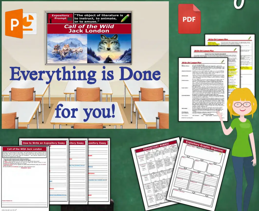 EXPOSITORY WRITING - class room ready