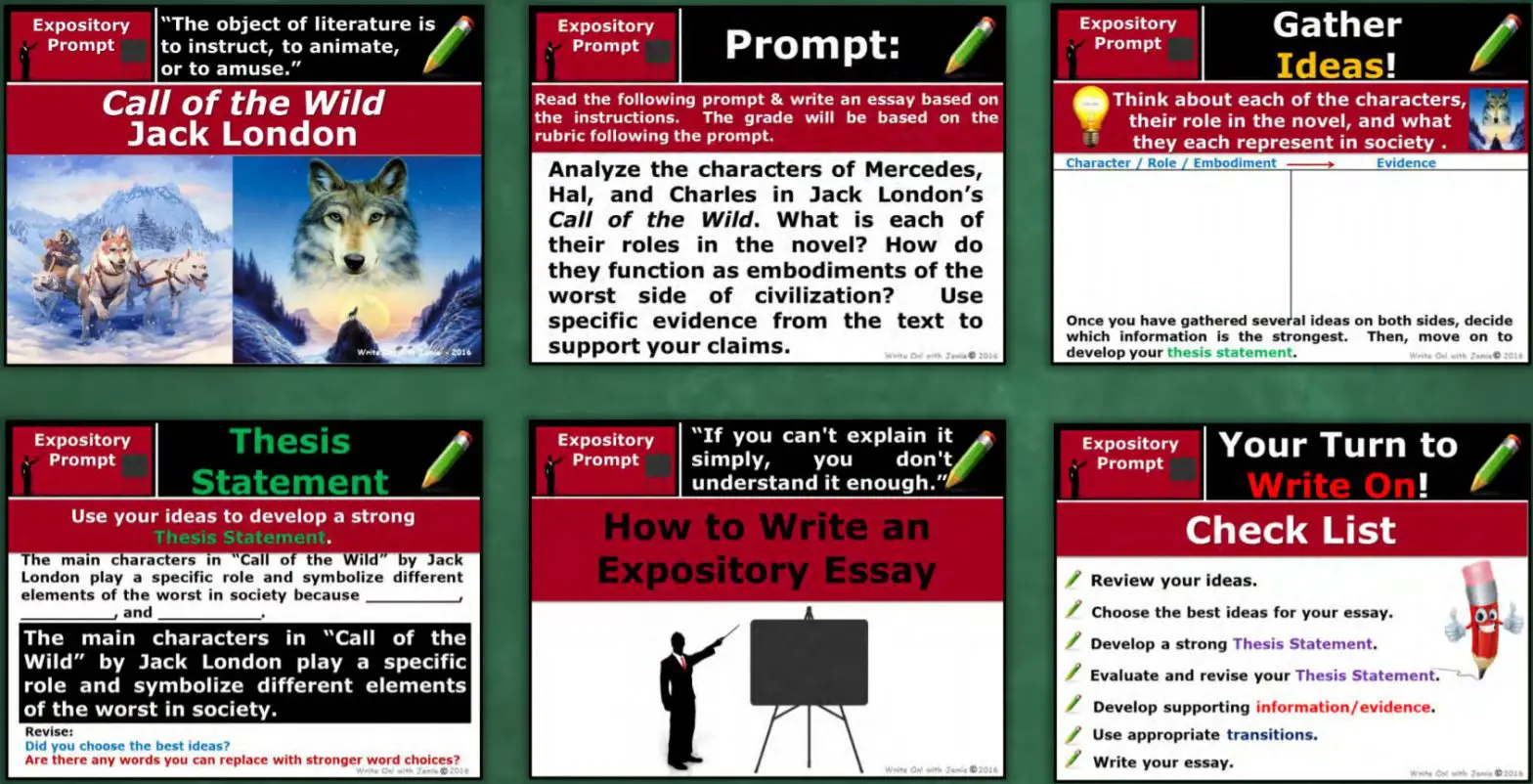 EXPOSITORY WRITING - poer point