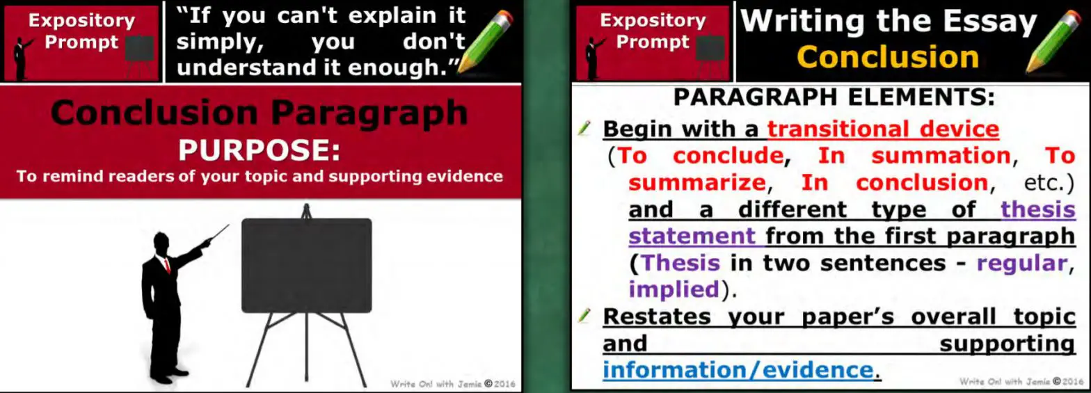 EXPOSITORY WRITING - step8