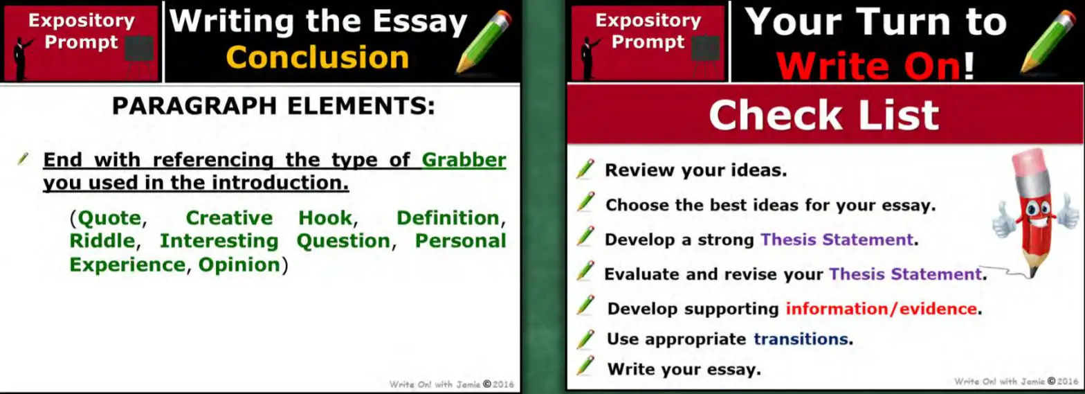 EXPOSITORY WRITING - step9