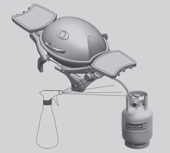 Gasmate BQ1060MG ODYSSEY One Burner Portable BBQ - Figure 14