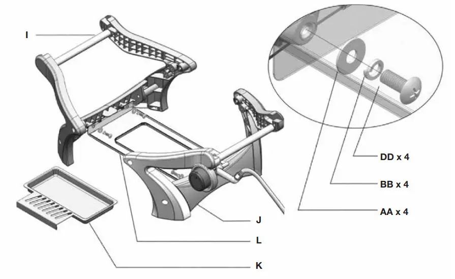 Gasmate BQ1060MG ODYSSEY One Burner Portable BBQ - Figure 6