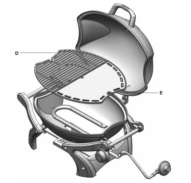 Gasmate BQ1060MG ODYSSEY One Burner Portable BBQ - Figure 9