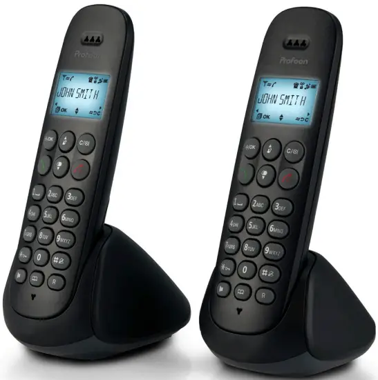 ProFoon PDX600 DECT Telephone with 1 Handset