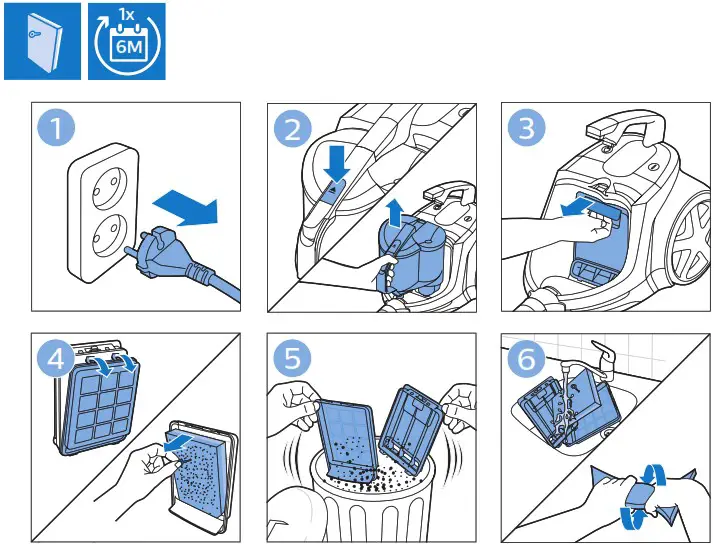 PHILIPS 9000 Series XB9154 Bagless vacuum cleaner - overview 10