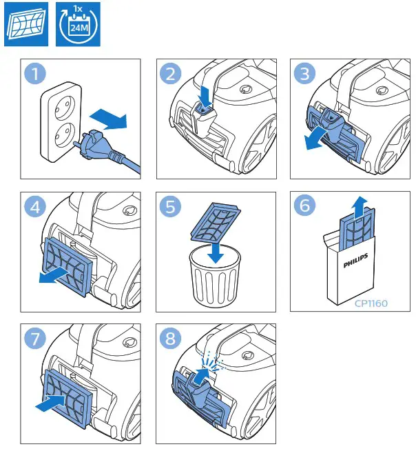 PHILIPS 9000 Series XB9154 Bagless vacuum cleaner - overview 12