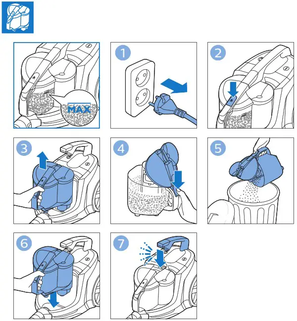 PHILIPS 9000 Series XB9154 Bagless vacuum cleaner - overview 7