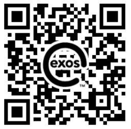 DJO Extended Short Thumb Spica Anti Microbial treated QR code