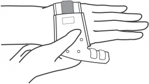 DJO Extended Short Thumb Spica Anti Microbial treated-USE-4