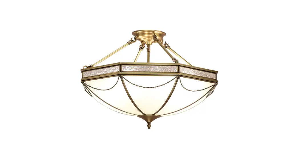 Interiors 1900 Sn01p43 Semi Flush Light Instruction Manual