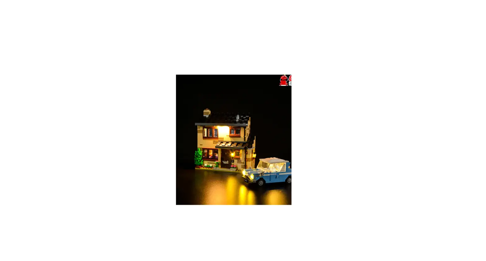 Game Of Bricks Light Kit For 4 Privet Drive 75968 Instruction Manual